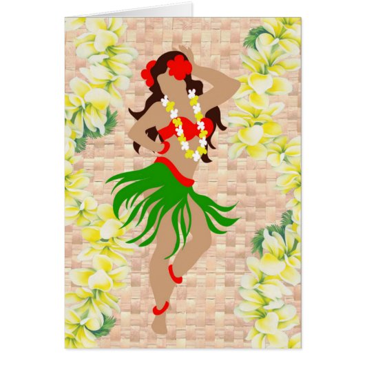 Hula Maiden Cards (Front)
