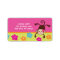 Hula Monkey Luau Return Address Labels