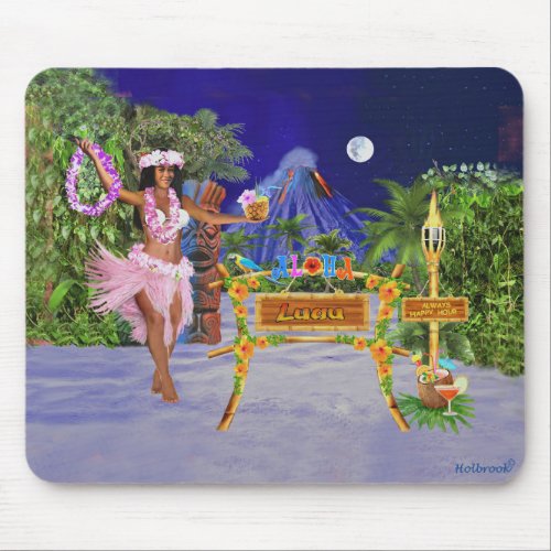 Hula On Over To Our Luau Mouse Pad