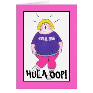 Hula OOP! - "Work It, Baby!" Cards