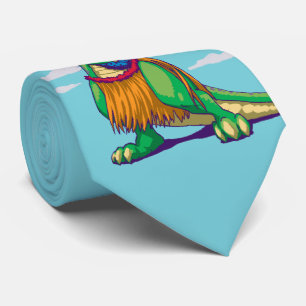 Hula Rex Neck Tie