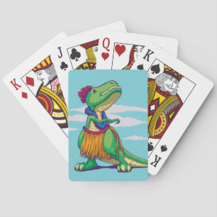 Hula Rex Poker Cards