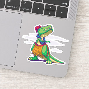 Hula Rex Sticker