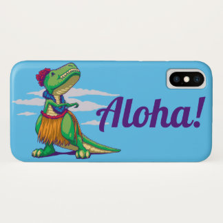 Hula Rex with Aloha iPhone X Case