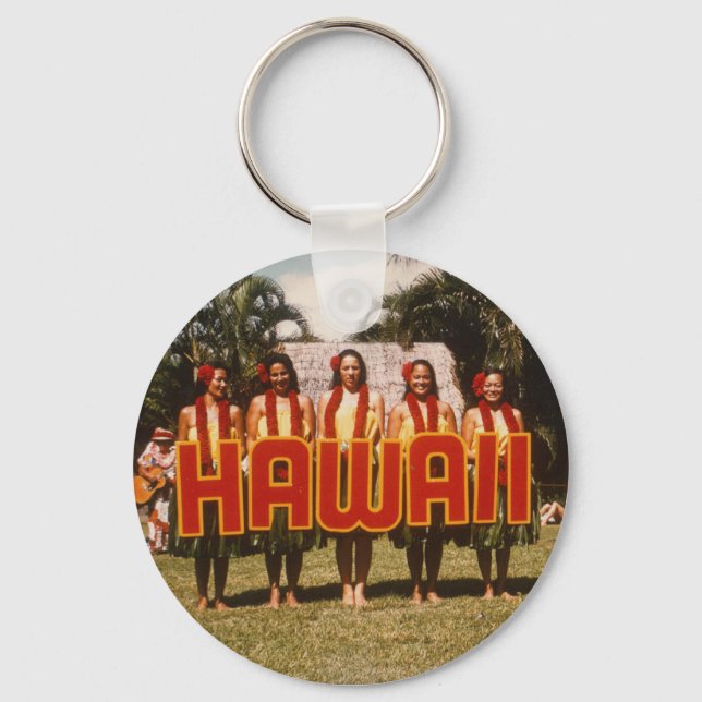 Hula Show Keychain (Front)