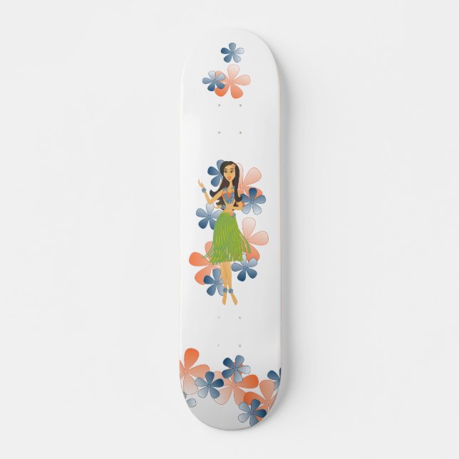 Hula Skateboard Deck (Front)