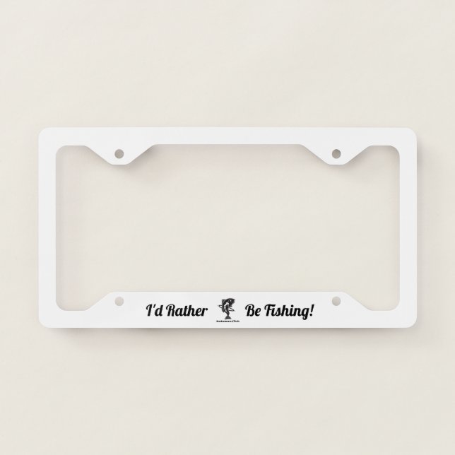 HulaMan License Plate Frame (Front)