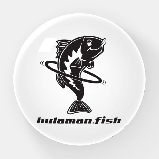 HulaMan Paperweight (Front)