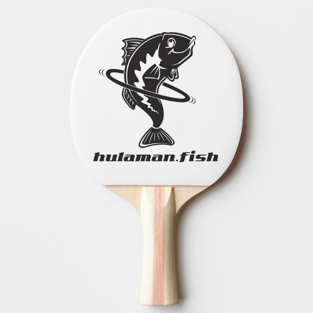 HulaMan Ping Pong Paddle (Front)