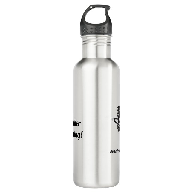 HulaMan Stainless Steel Water Bottle (Front)