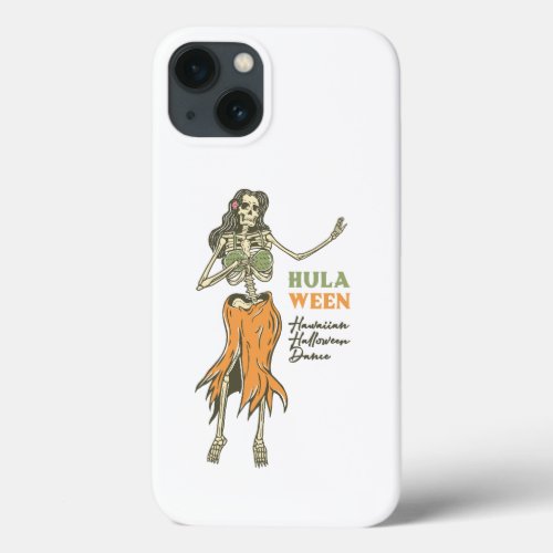 Hulaween Hawaiian Halloween Dance iPhone 13 Case