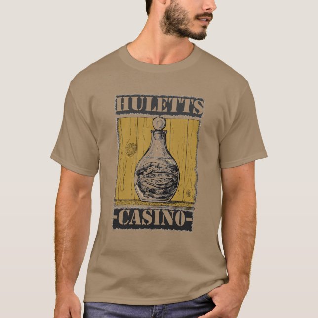 Huletts Casino - Do NOT Drink the Snake Juice! T-Shirt (Front)