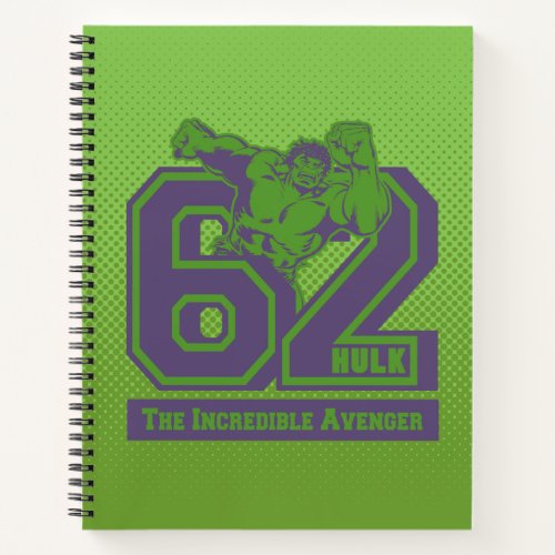 Hulk 62 Collegiate Badge Notebook