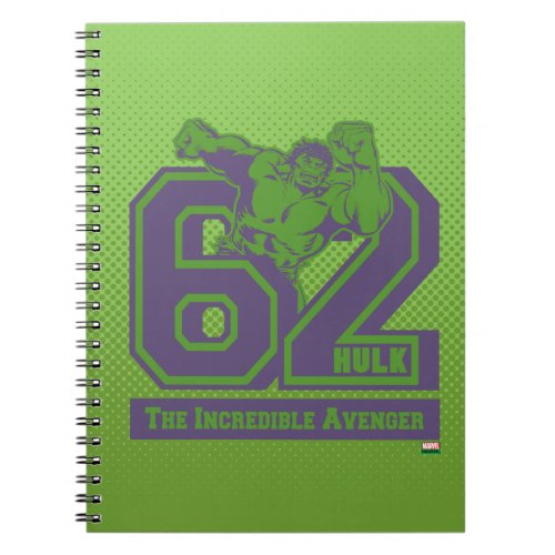 Hulk 62 Collegiate Badge Notebook