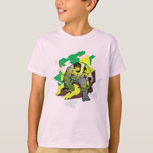 Hulk Abstract Graphic T_Shirt