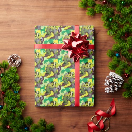 Hulk Abstract Graphic Wrapping Paper