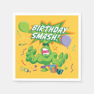 Hulk Birthday Smash Napkins