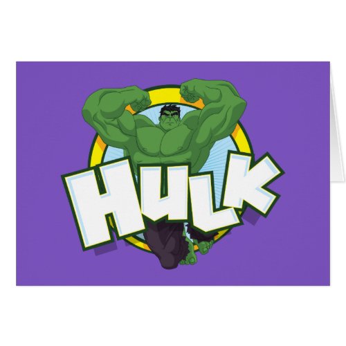 Hulk Character and Name Graphic