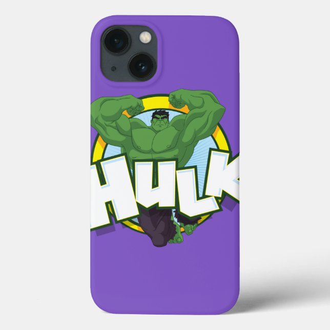 Hulk Character and Name Graphic Case-Mate iPhone Case (Back)