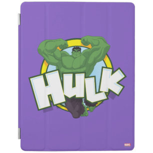 Hulk Character and Name Graphic iPad Smart Cover