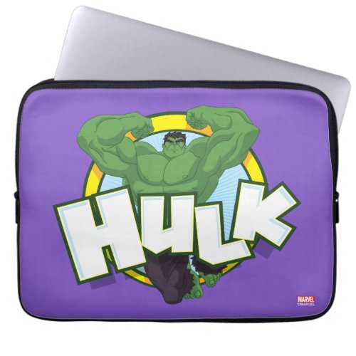 Hulk Character and Name Graphic Laptop Sleeve