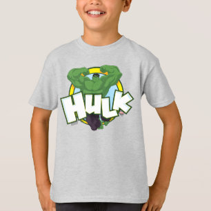 Hulk Character and Name Graphic T-Shirt