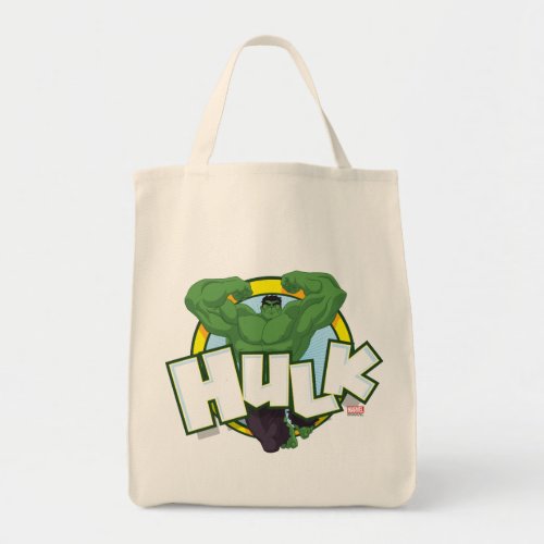 Hulk Character and Name Graphic Tote Bag