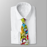Hulk Comic Book Panel Pattern Neck Tie<br><div class="desc">Various retro Hulk comic book panels are arranged together to form a pattern.</div>