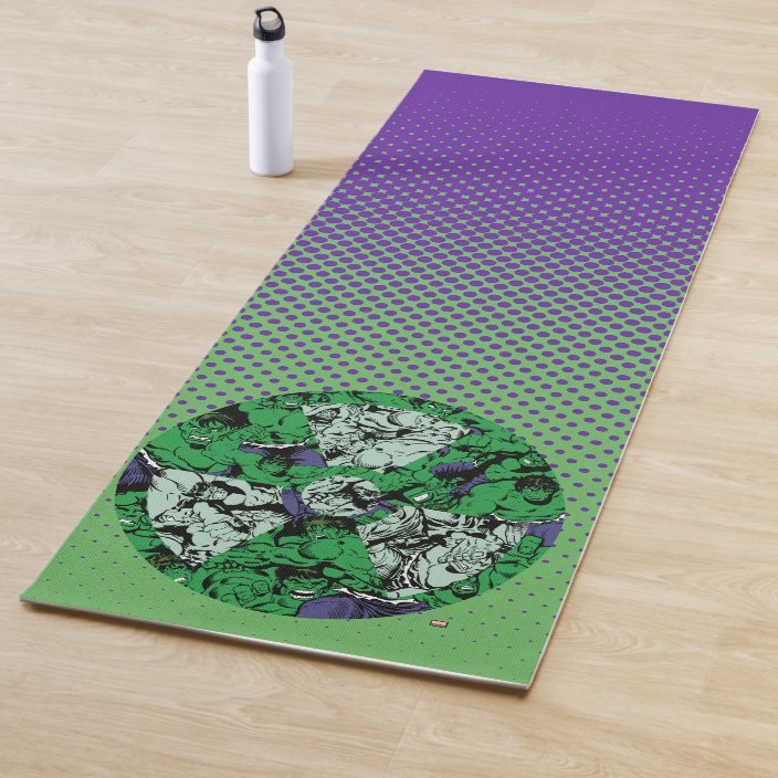 patterned yoga mat