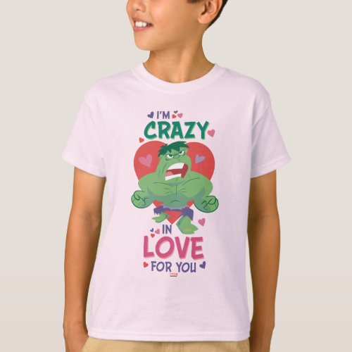 Hulk Crazy In Love For You T_Shirt