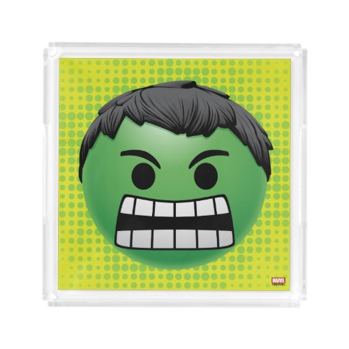 Hulk Emoji Acrylic Tray
