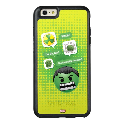 Hulk Emoji OtterBox iPhone 66s Plus Case
