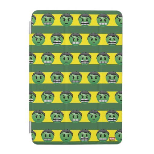 Hulk Emoji Stripe Pattern iPad Mini Cover