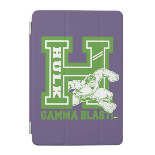Hulk Gamma Blast Collegiate Badge iPad Mini Cover