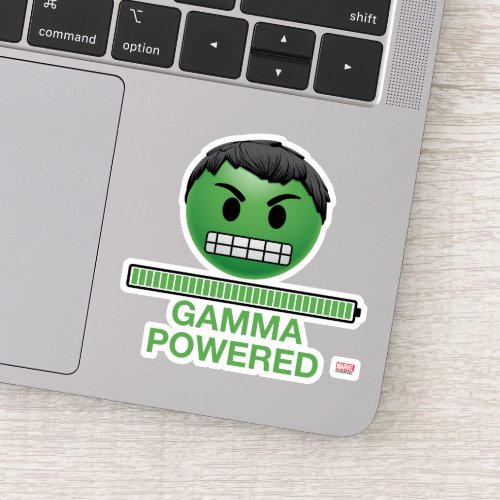 Hulk Gamma Powered Emoji Sticker