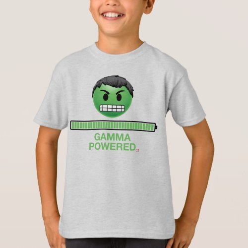 Hulk Gamma Powered Emoji T_Shirt
