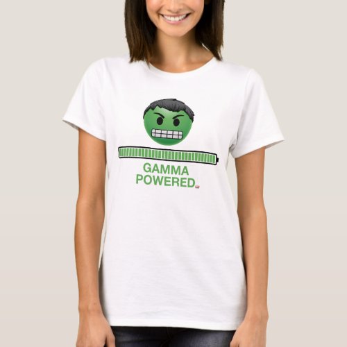 Hulk Gamma Powered Emoji T_Shirt