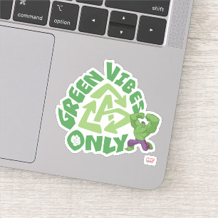 Hulk   Green Vibes Only Sticker