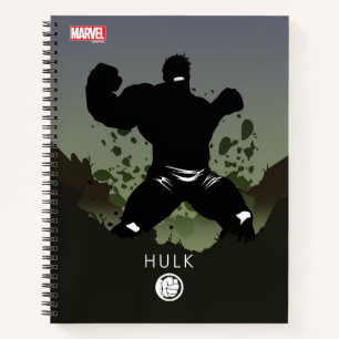 Hulk Heroic Silhouette Notebook