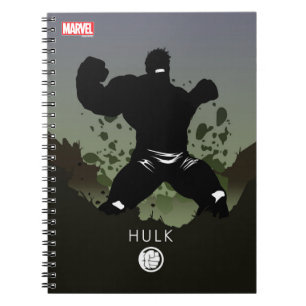 Hulk Heroic Silhouette Notebook