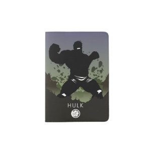 Hulk Heroic Silhouette Passport Holder