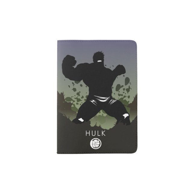 Hulk Heroic Silhouette Passport Holder (Front)