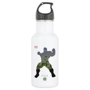Hulk Heroic Silhouette Stainless Steel Water Bottle