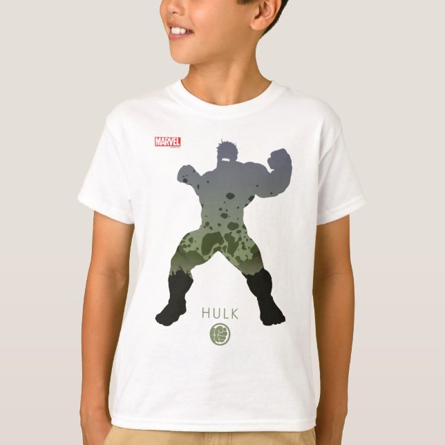 Hulk Heroic Silhouette T-Shirt (Front)
