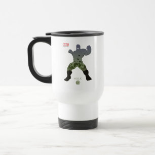 Hulk Heroic Silhouette Travel Mug