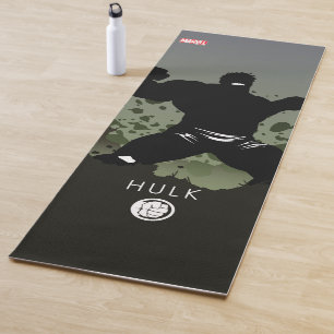 Hulk Heroic Silhouette Yoga Mat