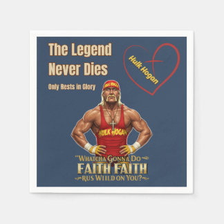 Hulk Hogan will love this bold Hulkster-inspired Napkins