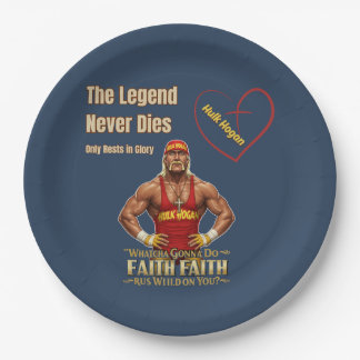 Hulk Hogan will love this bold Hulkster-inspired Paper Plates