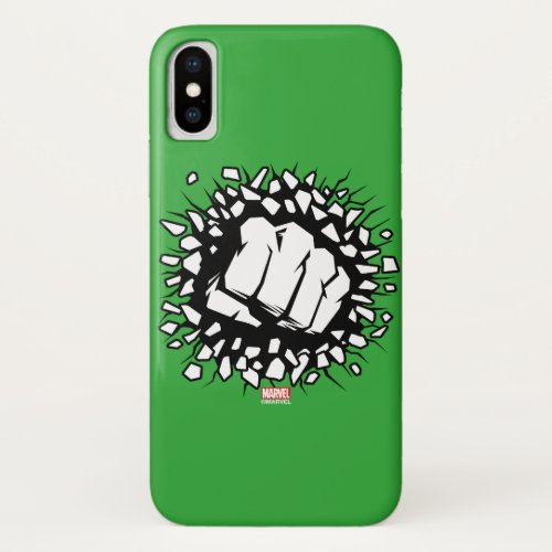 Hulk Icon iPhone X Case
