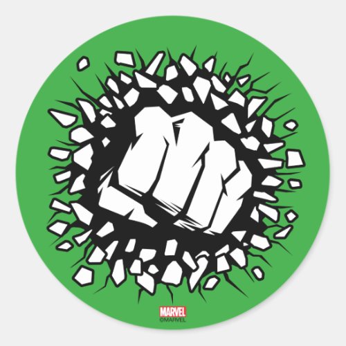 Hulk Icon Classic Round Sticker